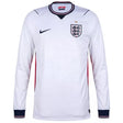 2026 England Home Long Sleeve Jersey
