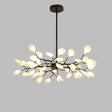 LED Firefly Chandelier Light Fixture - Branch Design for Living Room & Dining Room Decor