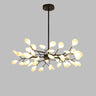 LED Firefly Chandelier Light Fixture - Branch Design for Living Room & Dining Room Decor