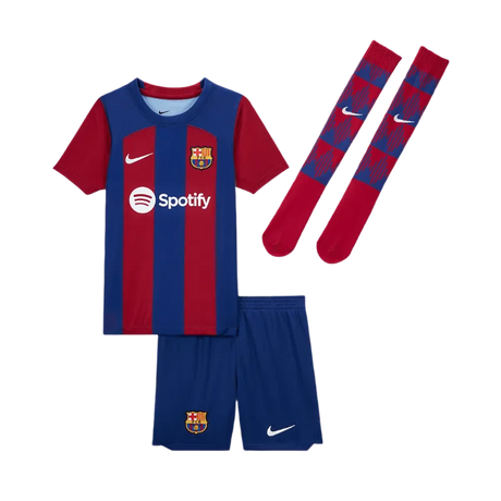 23/24 Kids Barcelona Home Kit