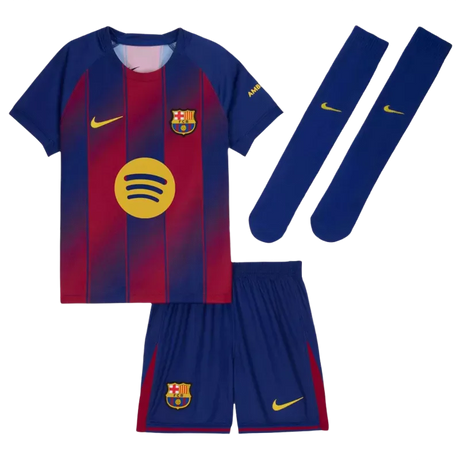 25/26 Kids Barcelona Home Kit