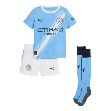 25/26 Kids Man City Home Kit
