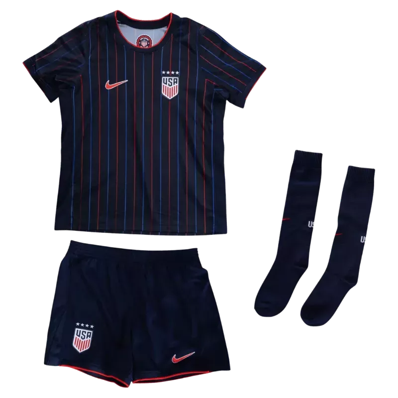25/26 Kids USA Away Kit