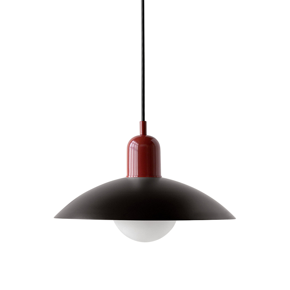 LED Bauhaus Pendant Light Fixture - Colorful Macaron Design for Kitchen, Dining Room & Modern Interiors
