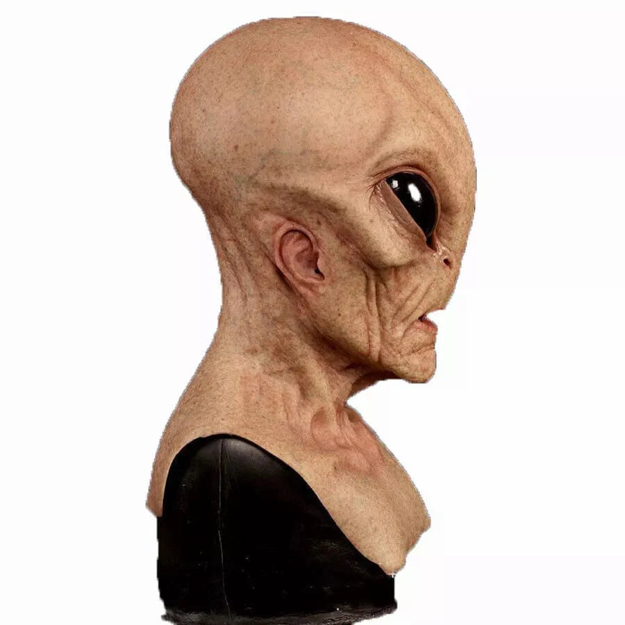 Realistic Alien Mask - #2024 Upgraded Alien Halloween Mask