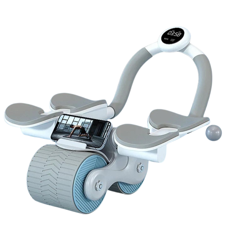 Abdominal Muscle Training Device | Ergonomic, 360° Movement & Convenient Phone Holder for Total-Body Workouts at Home
