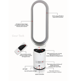 16 Inch Bladeless Fan With Remote Control