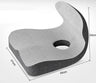 DreamRest | L Shape Memory Foam Orthopedic Cushion for Back Pain Relief & Comfort Support