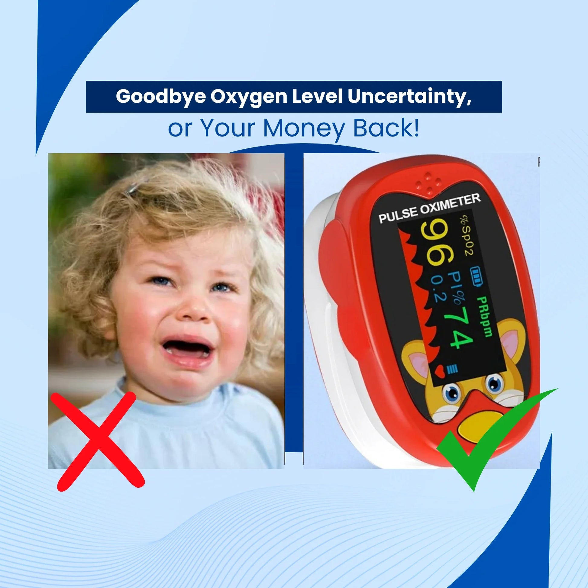 ClearOxi Pulse Oximeter Pediatric