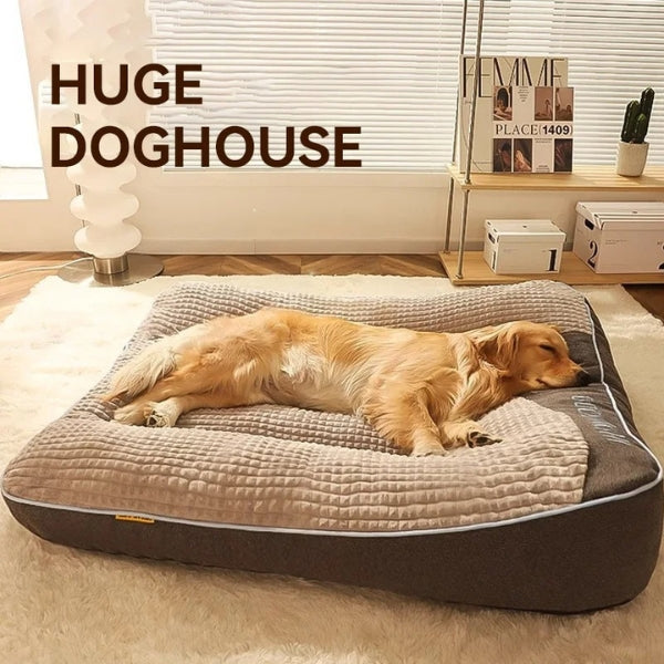 XXL Orthopedic Dog Mattress Bed with Removable Cover for Large Dogs