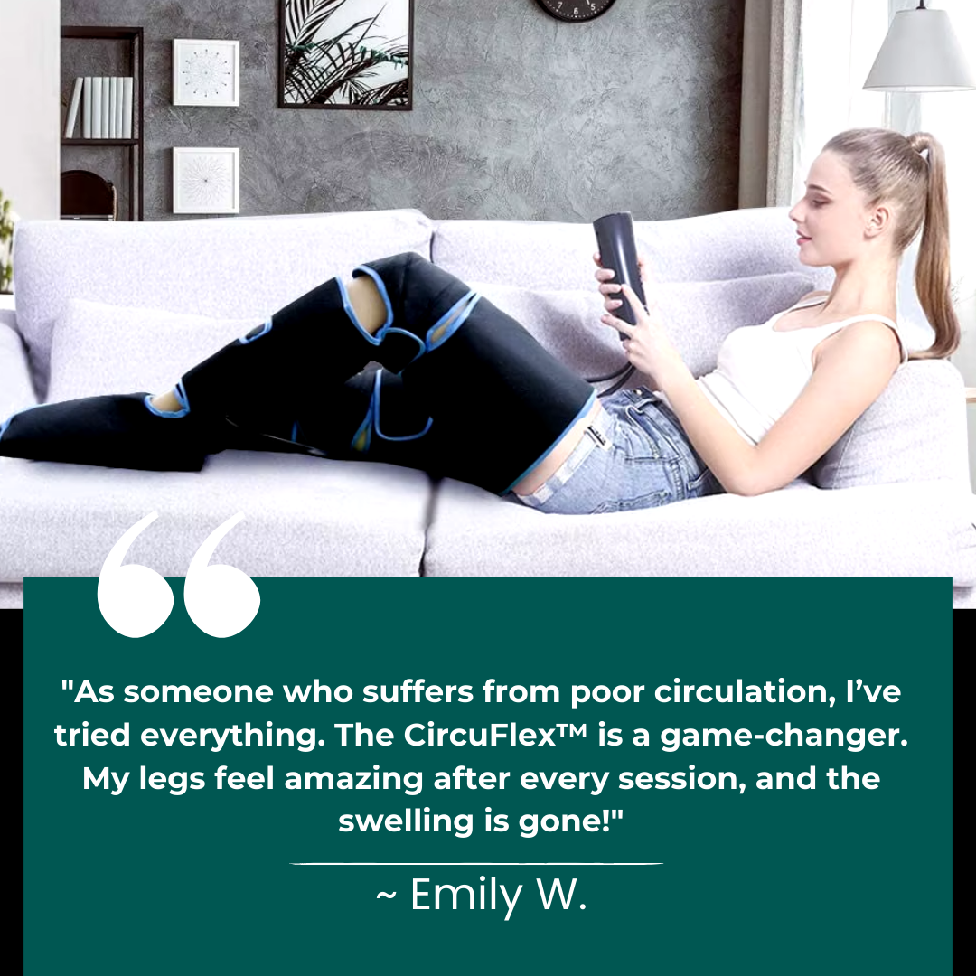 Leg Massager with Compression for Circulation Relief - Foot and Leg Massage Machine Boots