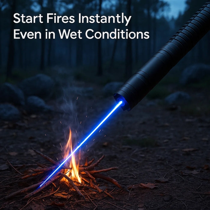 Tactical Laser Torch | High-Intensity, Waterproof & Ideal for Camping, Hiking, and Outdoor Adventures
