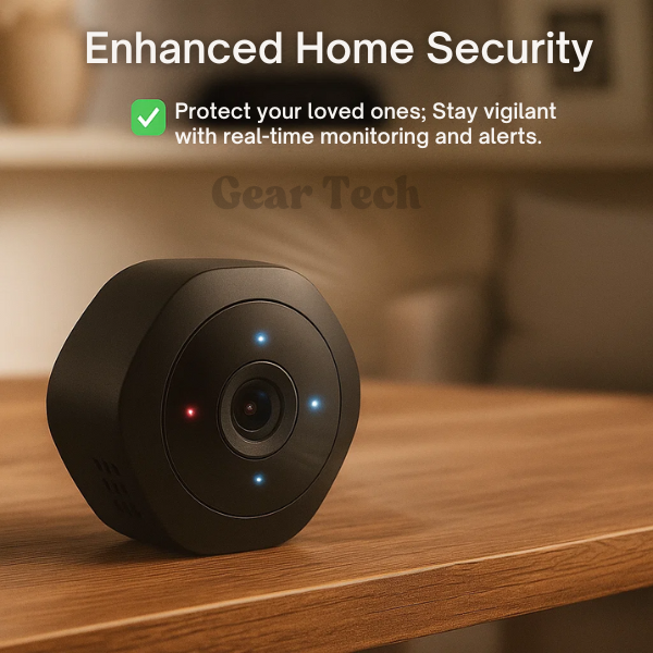 Wifi Mini Camera | Night Vision, Voice & Video Recording for Home Security
