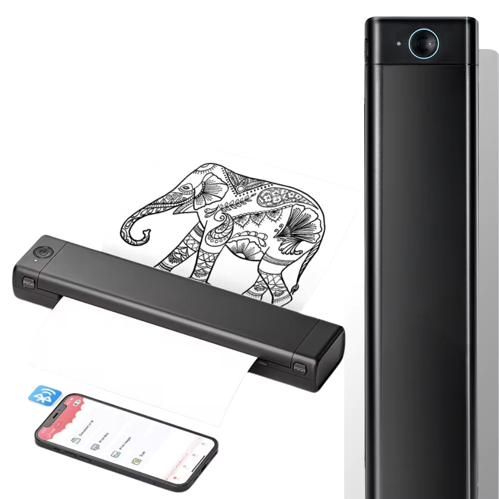 Portable Thermal Printer for Convenient Mobile Printing | No Ink Needed