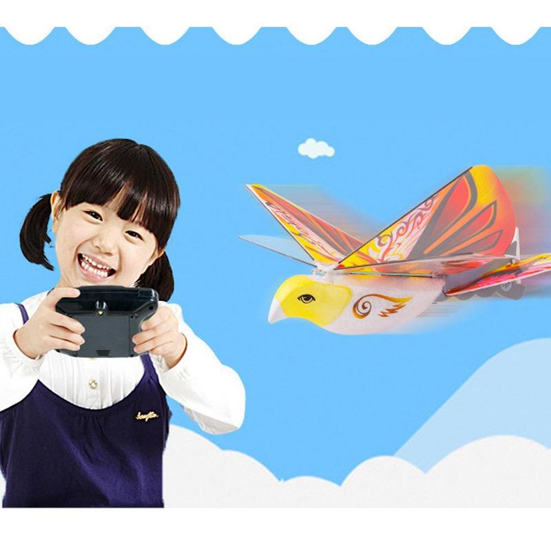 360 Degree Flying Rc Bird Toy 2.4 Ghz Remote Control E-bird Flying