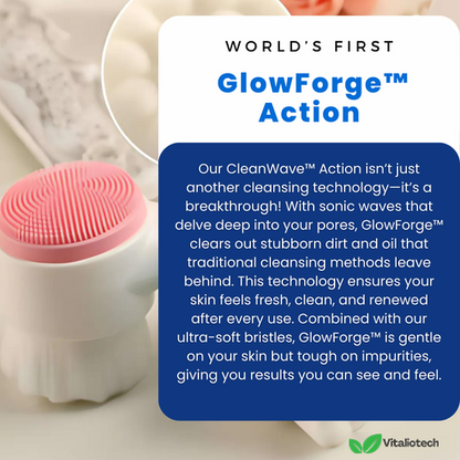 GlowForge - Brosse pour le visage