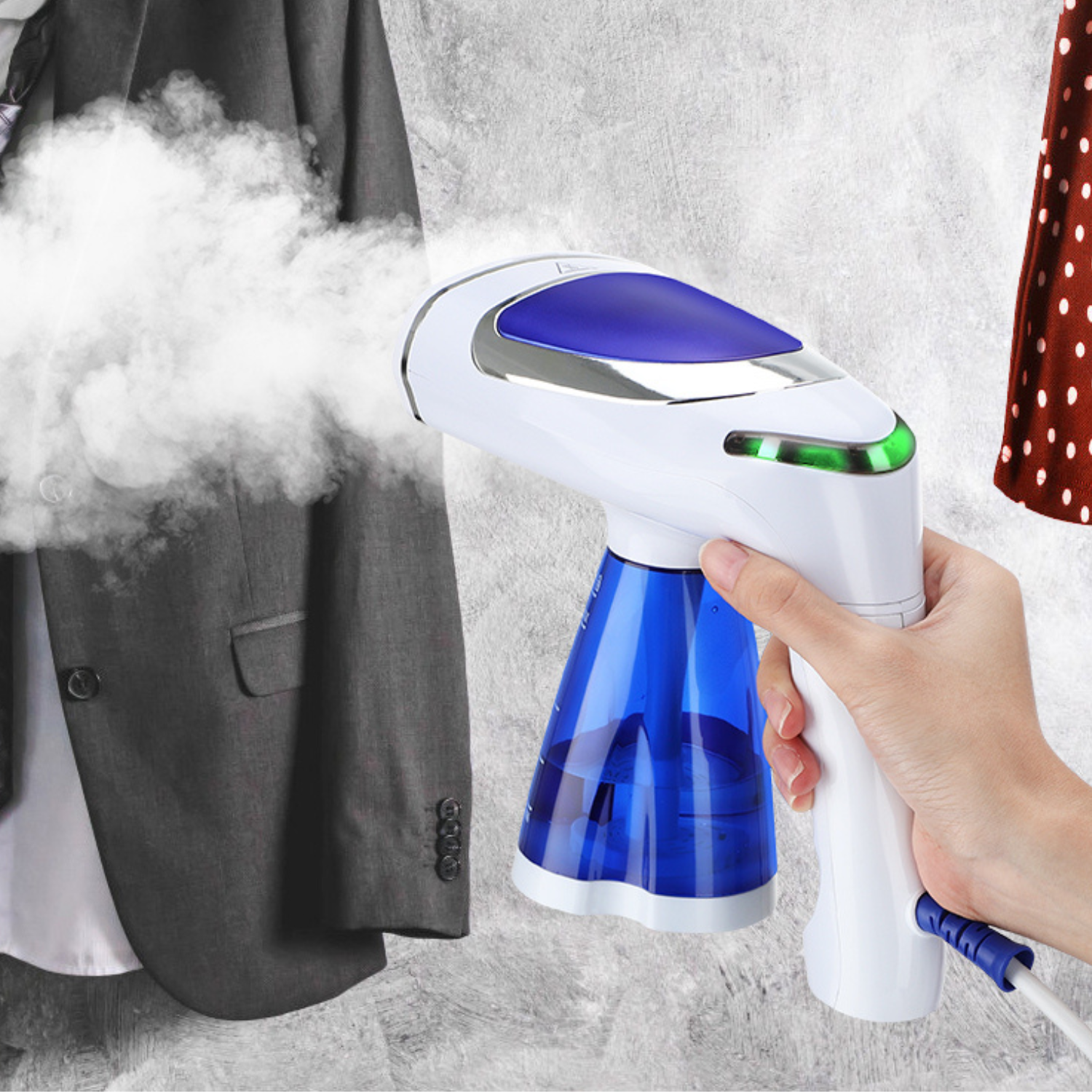 Clothes Fabric Home Handheld Steamer and Garmets