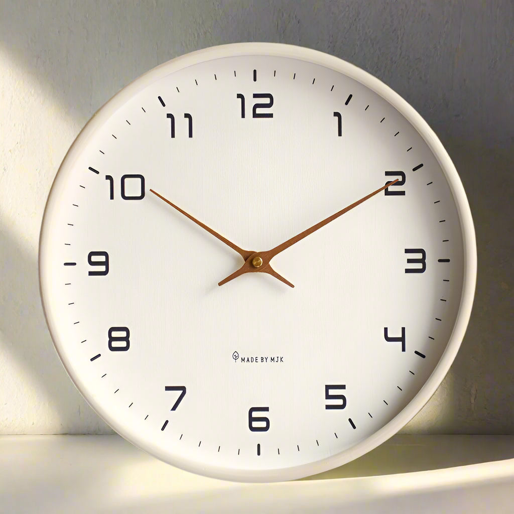 Scandinavian Simple Wall Clock - Modern Minimalist Design for Home Decor & Office Use