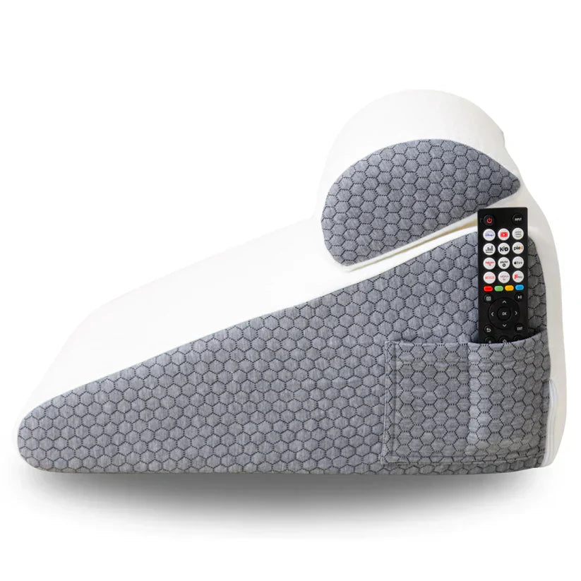 Wedge Pillow for Sleep Apnea | Elevates Head, Reduces Snoring & Acid Reflux for Restful Sleep