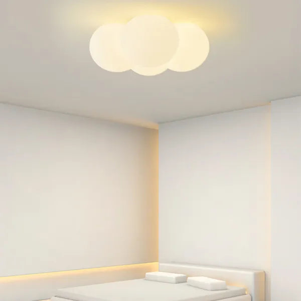 LED Cloud Ceiling Light Fixture - Modern Design for Home Decor & Ambient Lighting in Living Room and Bedroom