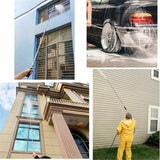 Telescoping High Pressure Washer Wand Set | 4000 PSI, 7 Nozzle Tips & Ideal for Gutter, Roof, and Hard-to-Reach Cleaning