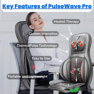 PulseWave Pro rugmassager