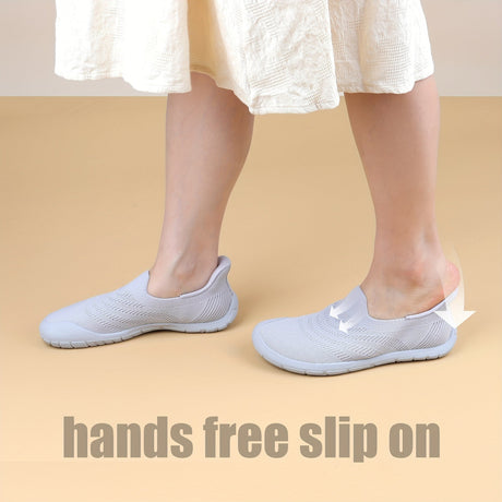 Women's Breathable Slip-on Hands-Free Loafers Wide Toe Box