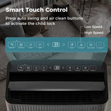 57 Pint Dehumidifier for Basement, 4500 Sq.Ft Dehumidifier with Auto Drain Hose & Wheels, 3-Color Indicator, Dry Clothes Mode, 24H Timer