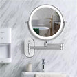 Magnified Rechargeable LED Makeup Mirror | Adjustable Brightness, up to 10x Magnification & Portable for Flawless Makeup Application