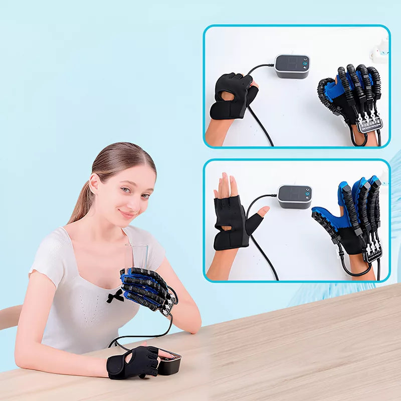 Rehabilitation Robot Glove | Adjustable Speed, Ergonomic Design & Ideal for Post-Stroke Recovery and Motor Skill Enhancement