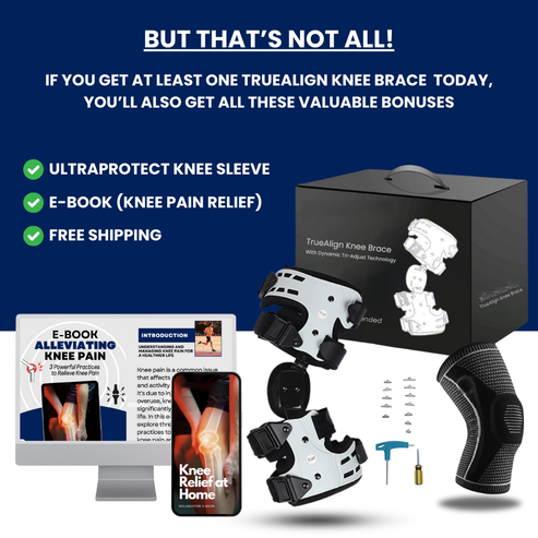 TrueAlign | Knee Brace + 3 FREE Gifts Today