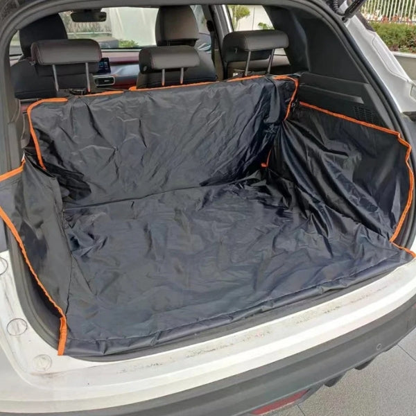 Travel Dog Car Bed with Safety Bolster | Large and Medium Sizes | Comfortable Travel Solution for Dogs