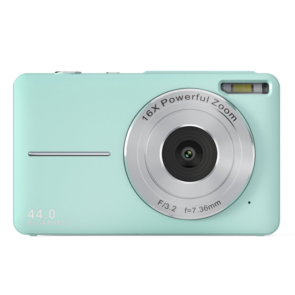 Portable Digital Camera 1080P 44MP with 16X Zoom – Compact Vlogging Camera with LCD Screen, Rechargeable, Perfect for Teens and Students
