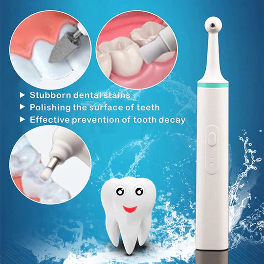 Tooth Plaque Remover | Electric Dental Cleaning Device for Effective Oral Hygiene at Home
