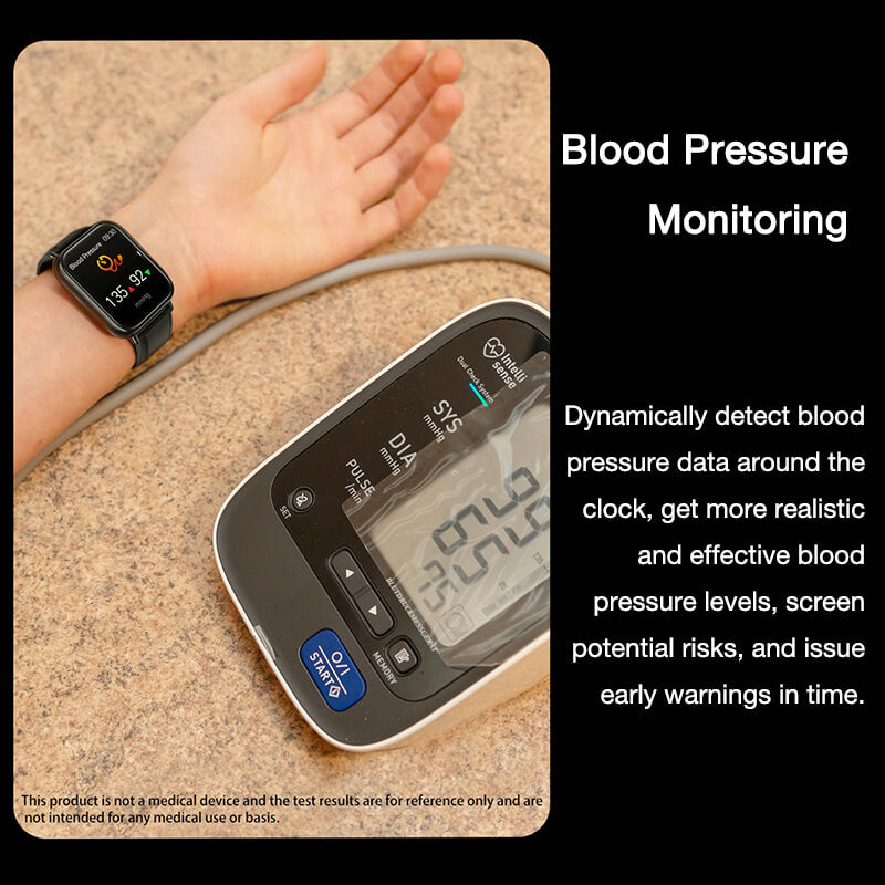 Merchpublic Smart Watch New ECG Blood Sugar Heart Rate Blood Pressure Sleep Monitoring Weather News Sports