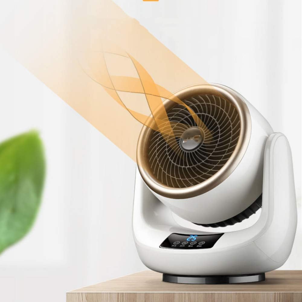 Portable Silent Air Circulation Fan | Remote Control, 360° Rotation & Adjustable Speed for Year-Round Comfort