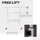 Adjustable Laptop Desk | Multi-Purpose, Height-Adjustable & Mobile for Home Office, Bedside or Sofa Use