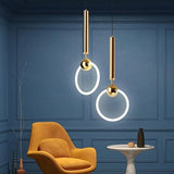 LED Pendant Light Fixture - Nordic Design with Simple Style - Ideal for Dining Room, Kitchen, and Living Room Lighting