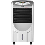 5 In 1 Portable Evaporative Cooler Fan with Heater Humidifier & Purifier, 8H Timer, 3 Speeds, 7L Tank, Remote Control