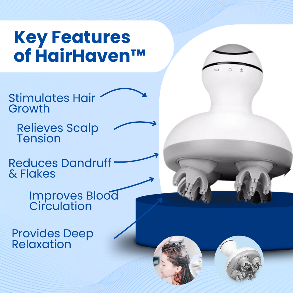 HairHaven - Scalp Massager