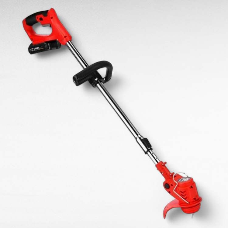 Cordless Grass Trimmer with Adjustable Cutting Width for Lawn Care & Garden Maintenance