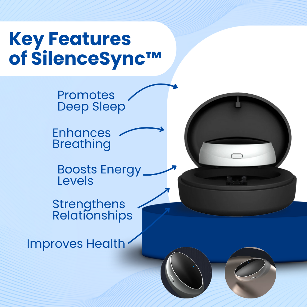 SilenceSync - Anti Snoring Device