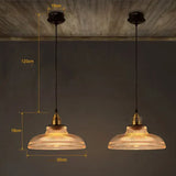 Glass Pendant Light | Adjustable Cable, Warm Light Effect & Ideal for Kitchen and Dining Spaces