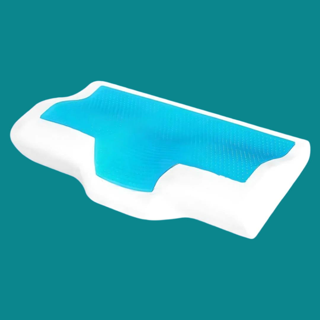 Memory Foam Neck Support Pillow - Contoured Design for Neck Pain Relief & Improved Sleep Quality