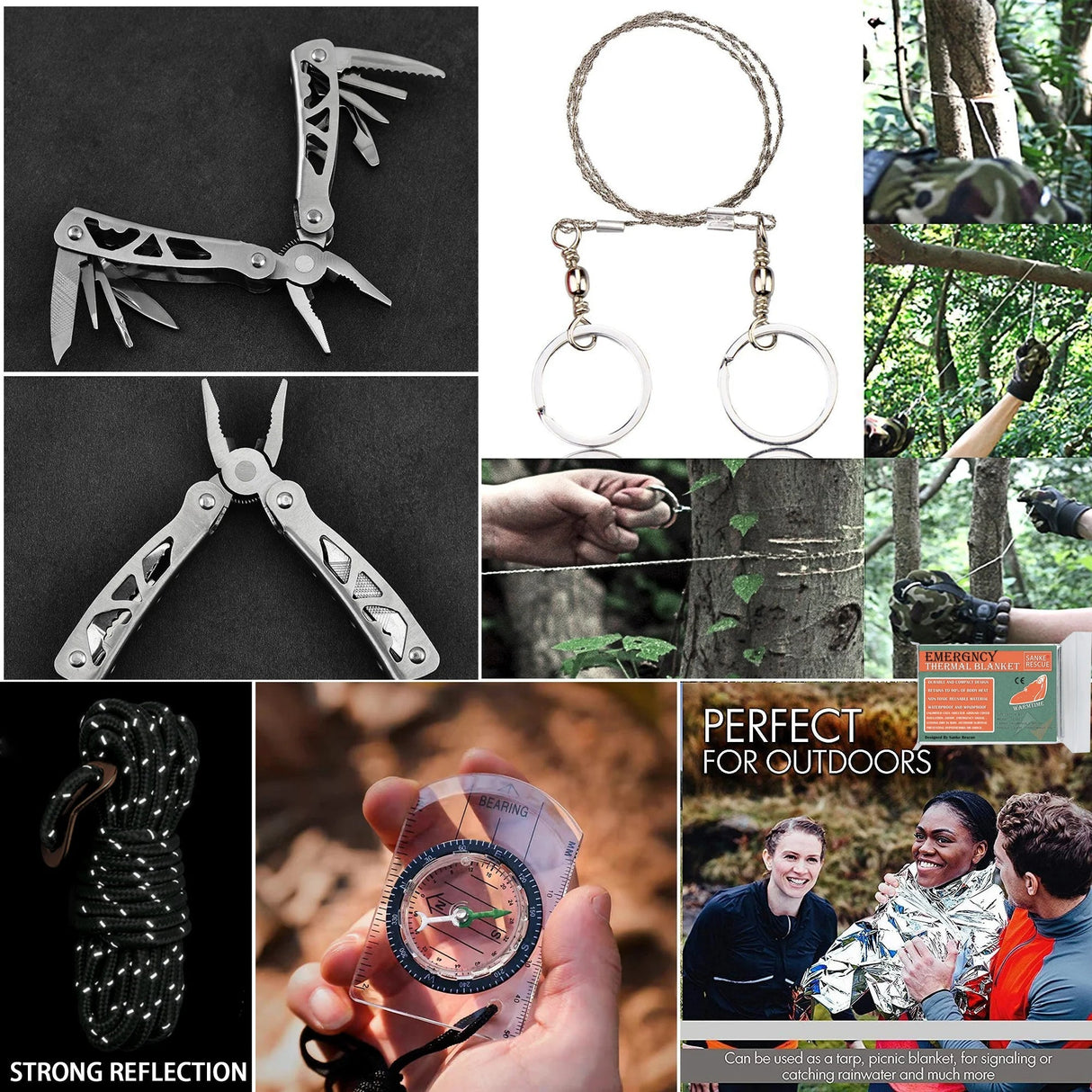 TrailBlazer Tactical First Aid Molle Survival Kit & Bonus 30 Day Survival Program