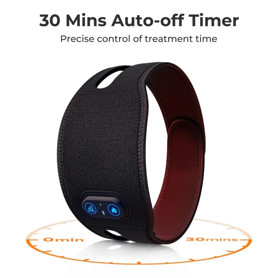 Heated Neck Wrap with Red Light Therapy – Effective Heat & Massage for Neck Pain Relief