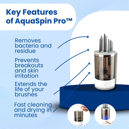 AquaSpin Pro - Makeup Brush Cleaner