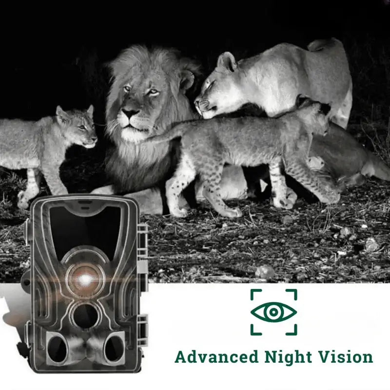 Night Vision Monocular with 6x Magnification & Infrared Technology for Wildlife Observation & Outdoor Adventures