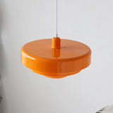 Vintage Italian Pendant Light – Elegant Orange & Green Hanging Light for Modern Homes
