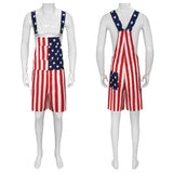 The Original Freedom Overalls – Handcrafted American Flag Shorts